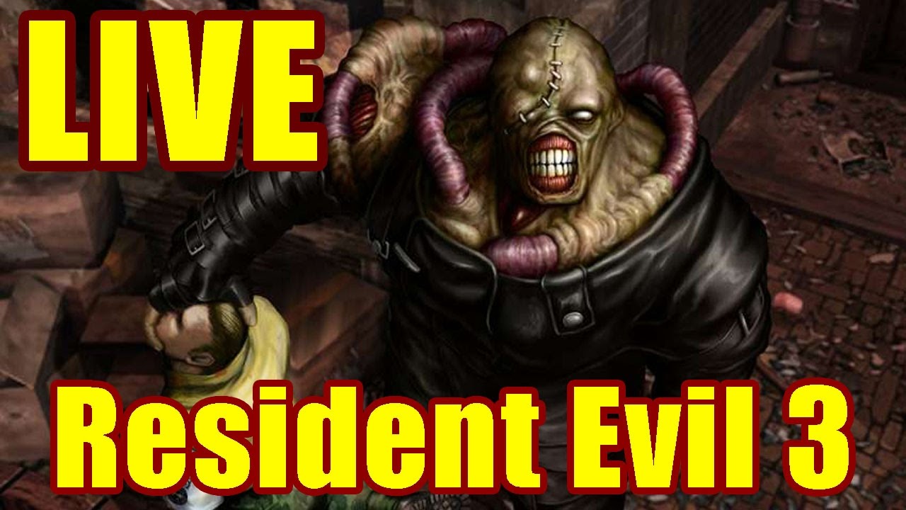 Live de Resident Evil 3 - Corre do Nem&eacute;uzy, Amieeego!