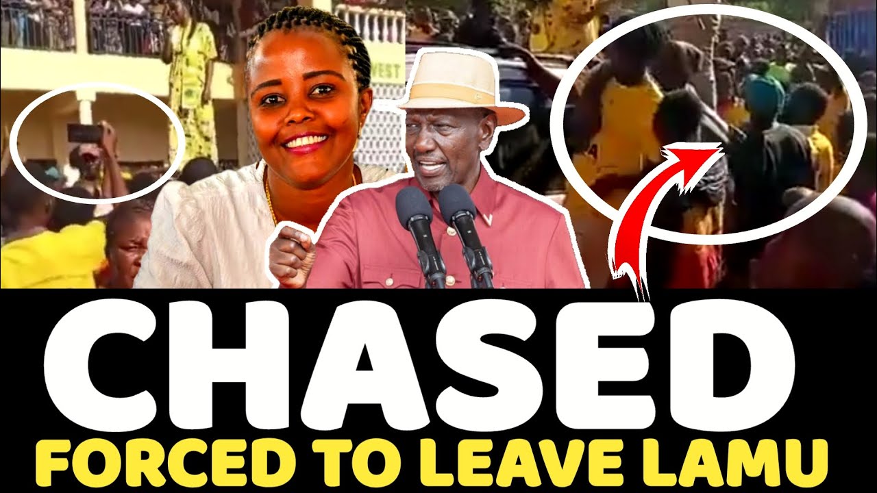 Ruto WATCHED In Disbelief as UDA MP Forced To LEAVE LAMU Live On Camera - WANTAM!
