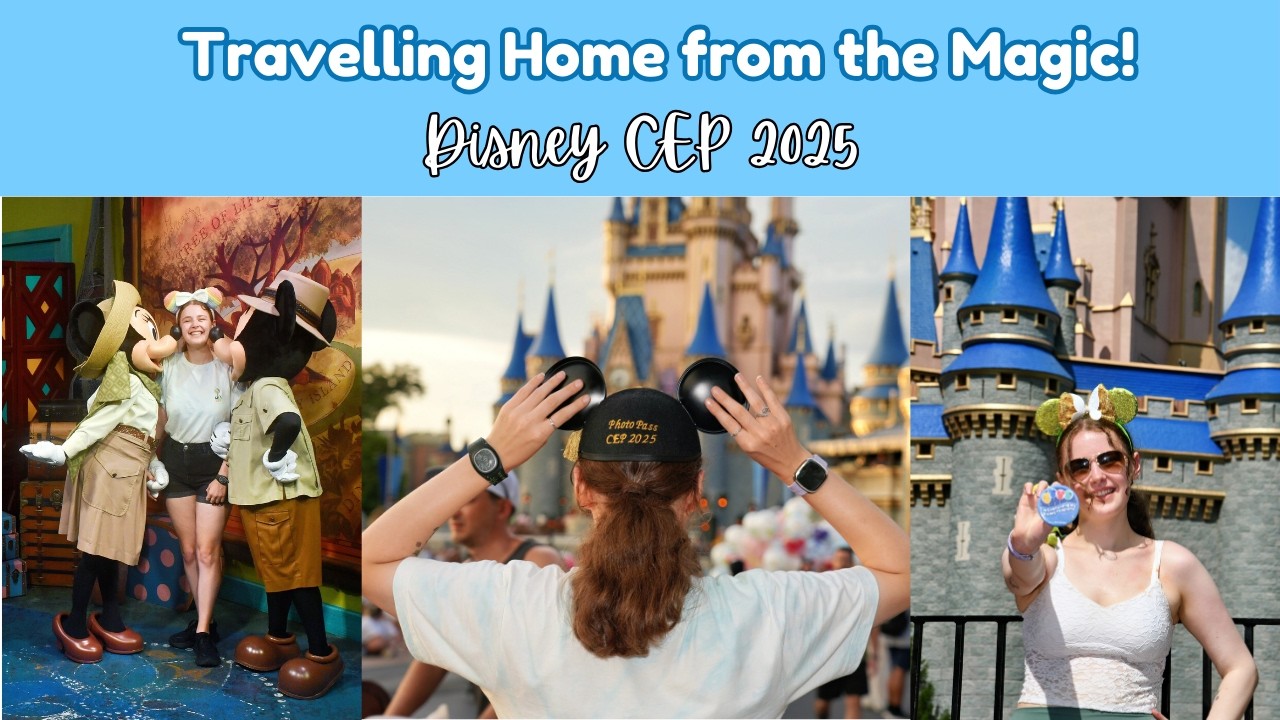 Saying Goodbye to the Magic🏰💔 - Travel Home with Me | Disney Cultural Exchange Program 2025
