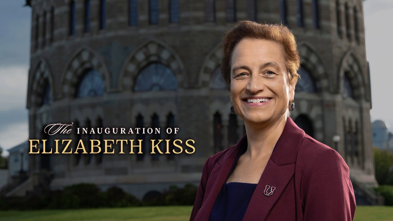 Inauguration of Union's 20th President Elizabeth Kiss