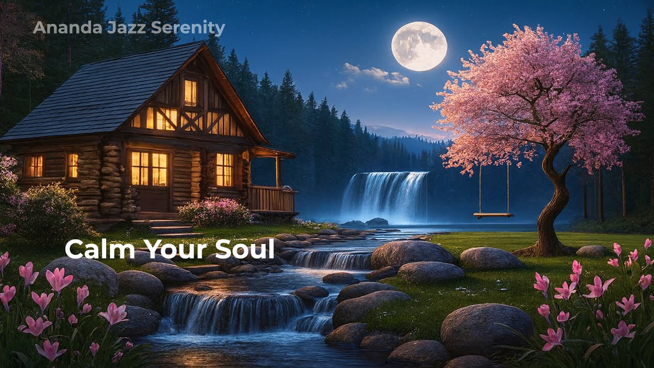 Reborn night routine with sleep music to let go of stress anxiety and sleepless thoughts