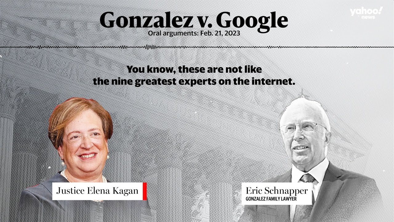 Gonzalez v. Google: Justice Kagan ribs court for lack of tech expertise