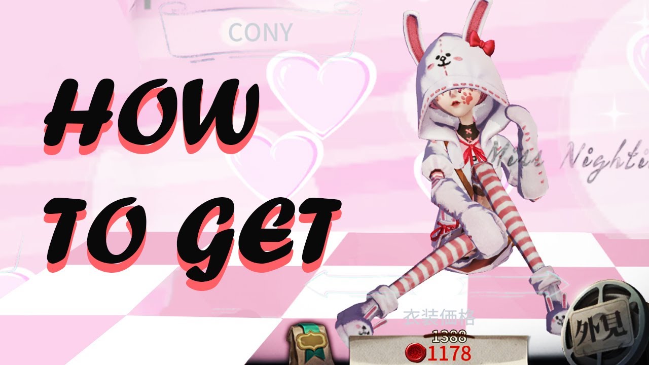 How to get a crossover LINE FRIENDS for global ver. / Identity V