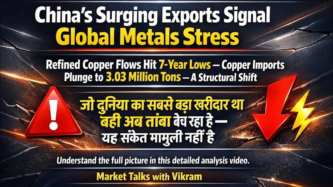 चीन Buyer से Exporter क्यों बना? Copper से Nickel तक Global Metals Flow में बड़ा Twist |Market Shock