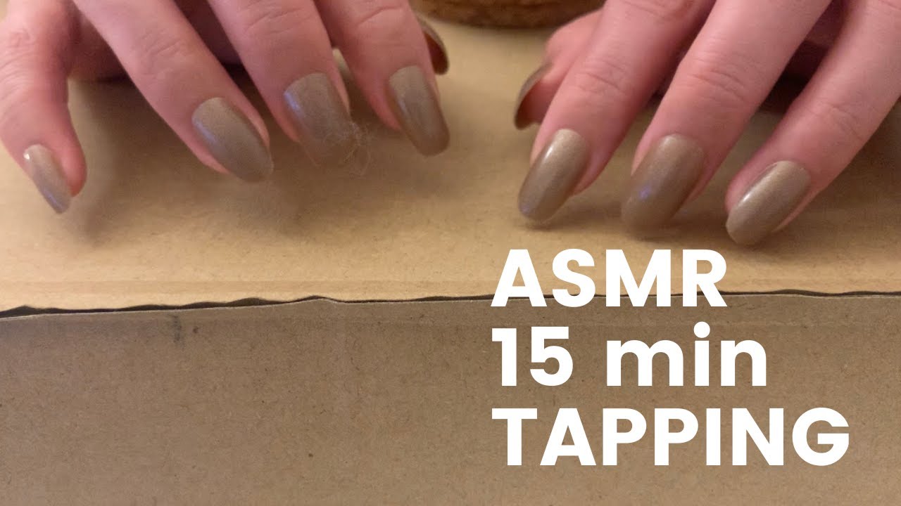 ASMR 15min TAPPING TO TAKE YOU TO FALL ASLEEP FAST/15分タッピング