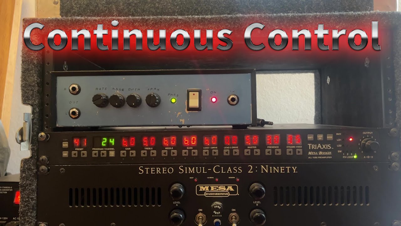 Mesa Boogie TriAxis Continuous Control software - quick how to!