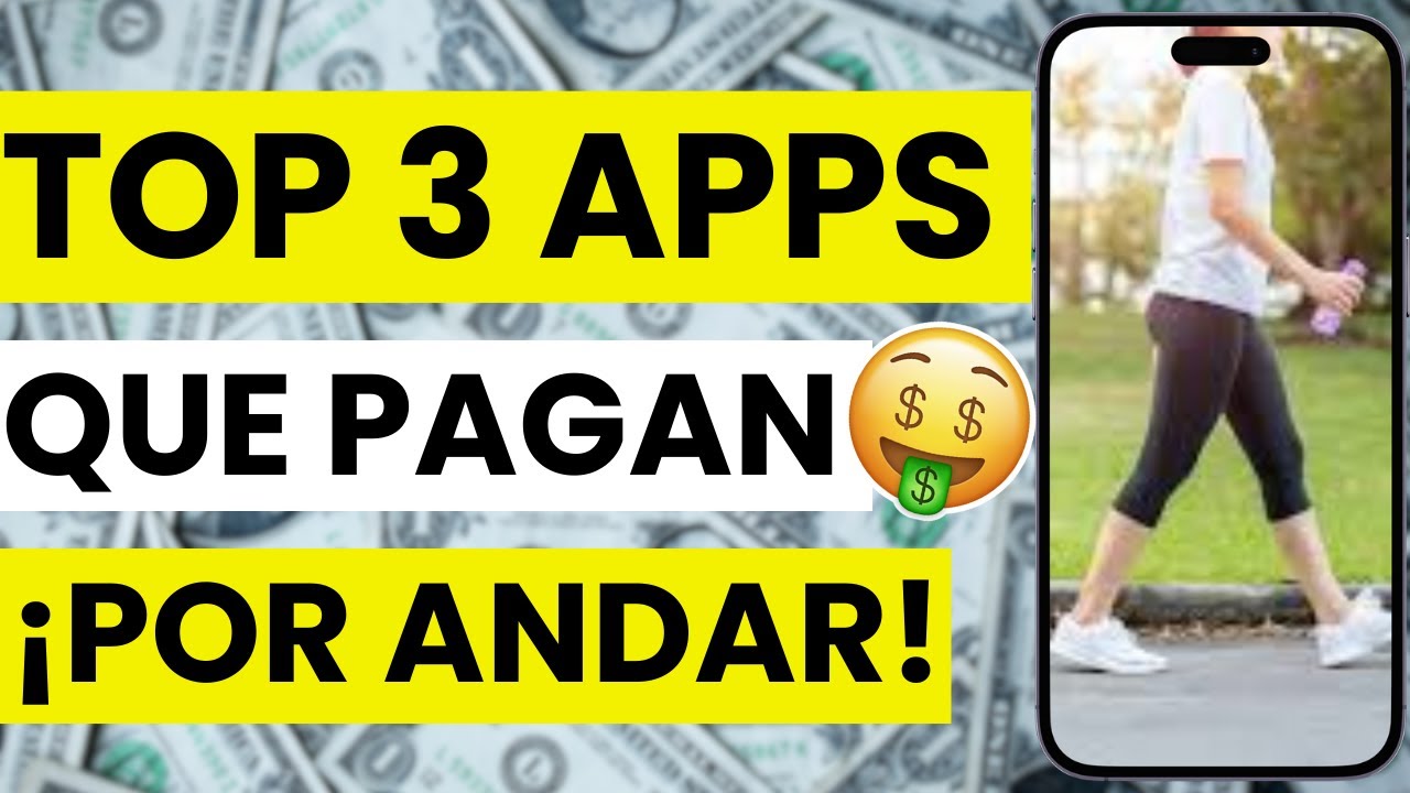🚶 TOP 3 Best Aplicaciones que Pagan por Andar | Las Mejores Apps para Ganar Dinero Caminando