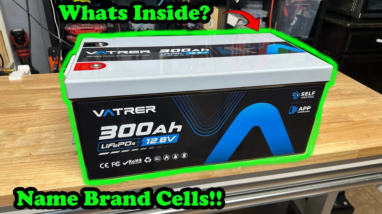 Vatrer 300Ah 12 Volt Battery Review, Teardown, Testing