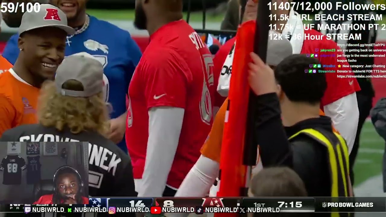 Nubiwrld Reacts to the NFL 2026 Pro Bowl!