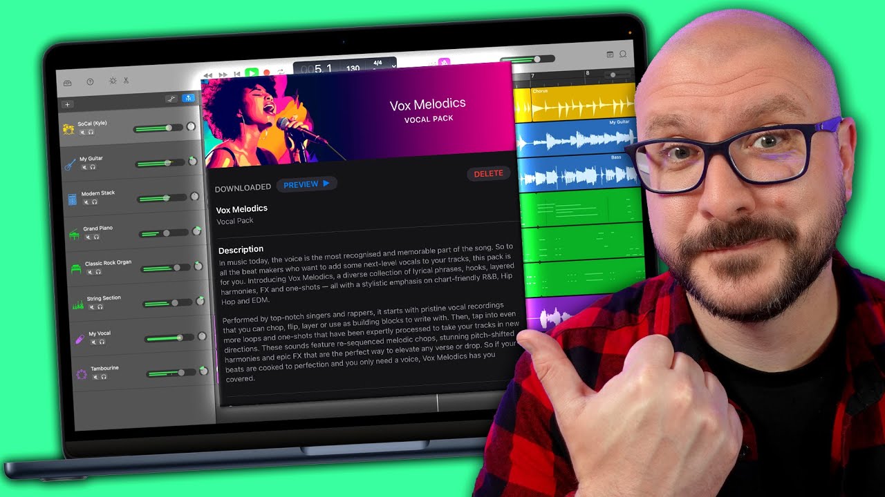 Получите ВСЕ лупы и инструменты GarageBand за ОДИН клик!