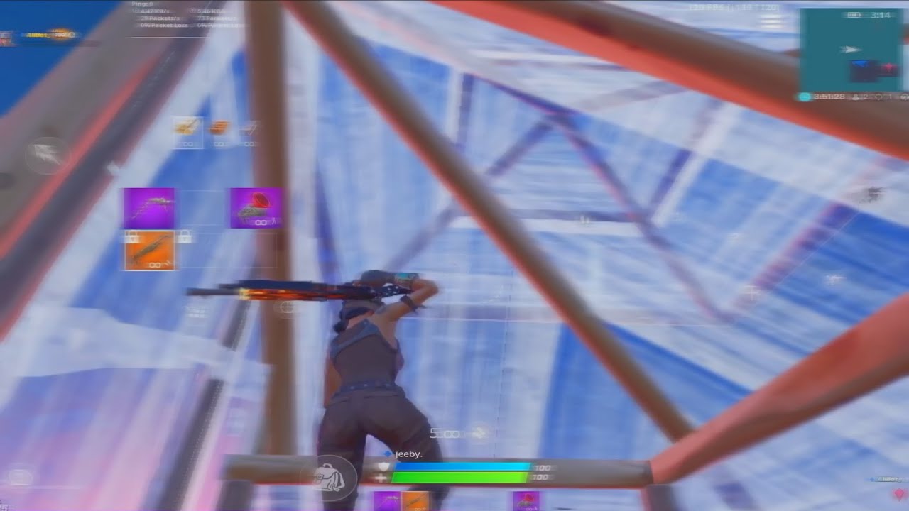 Fast 120FPS Mobile Player 💨 | Fortnite Mobile iPad Pro 2018