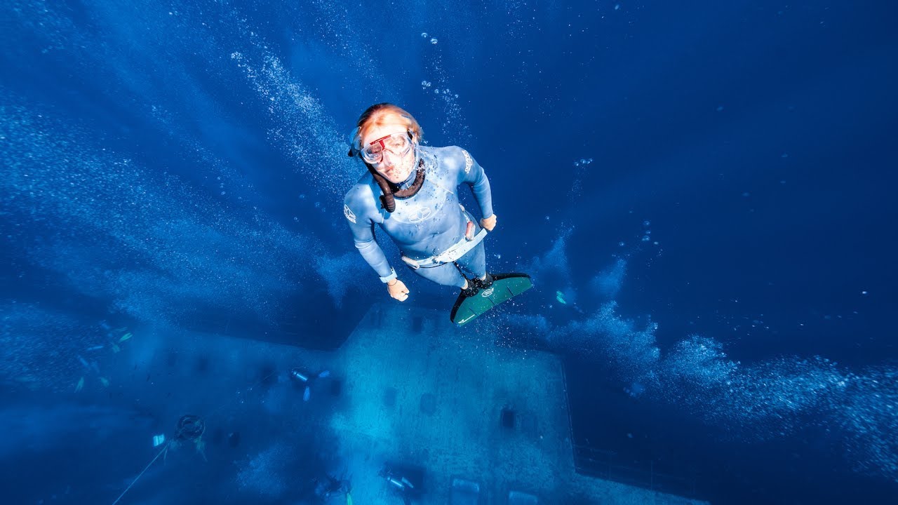 Freediving inside the Zenobia wreck - would you go in?