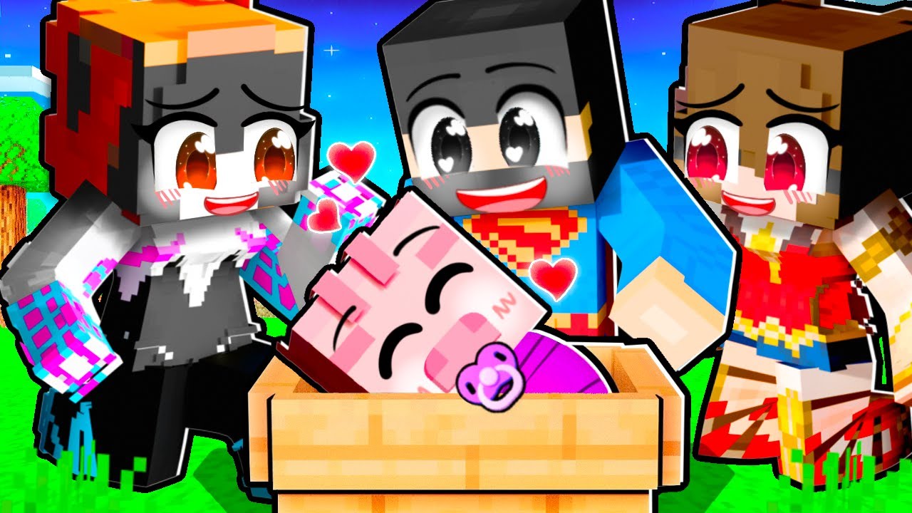 MIMI BOUCHALA ADOPTOVALI SUPERHRDINOVÉ v Minecraftu! (smutný příběh)