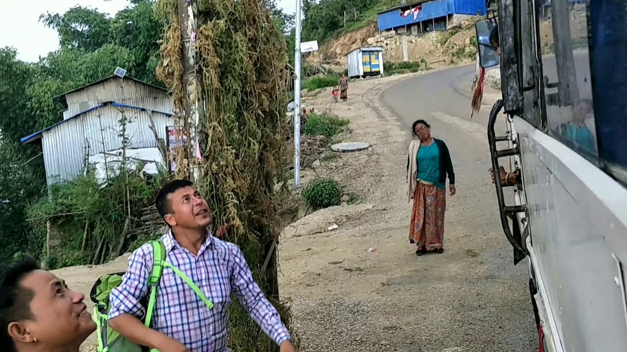 Khotang Halesi Diktel Bazar Jadai | Khotang jilla Diktel Halesi ko Bato | khotang Halesi