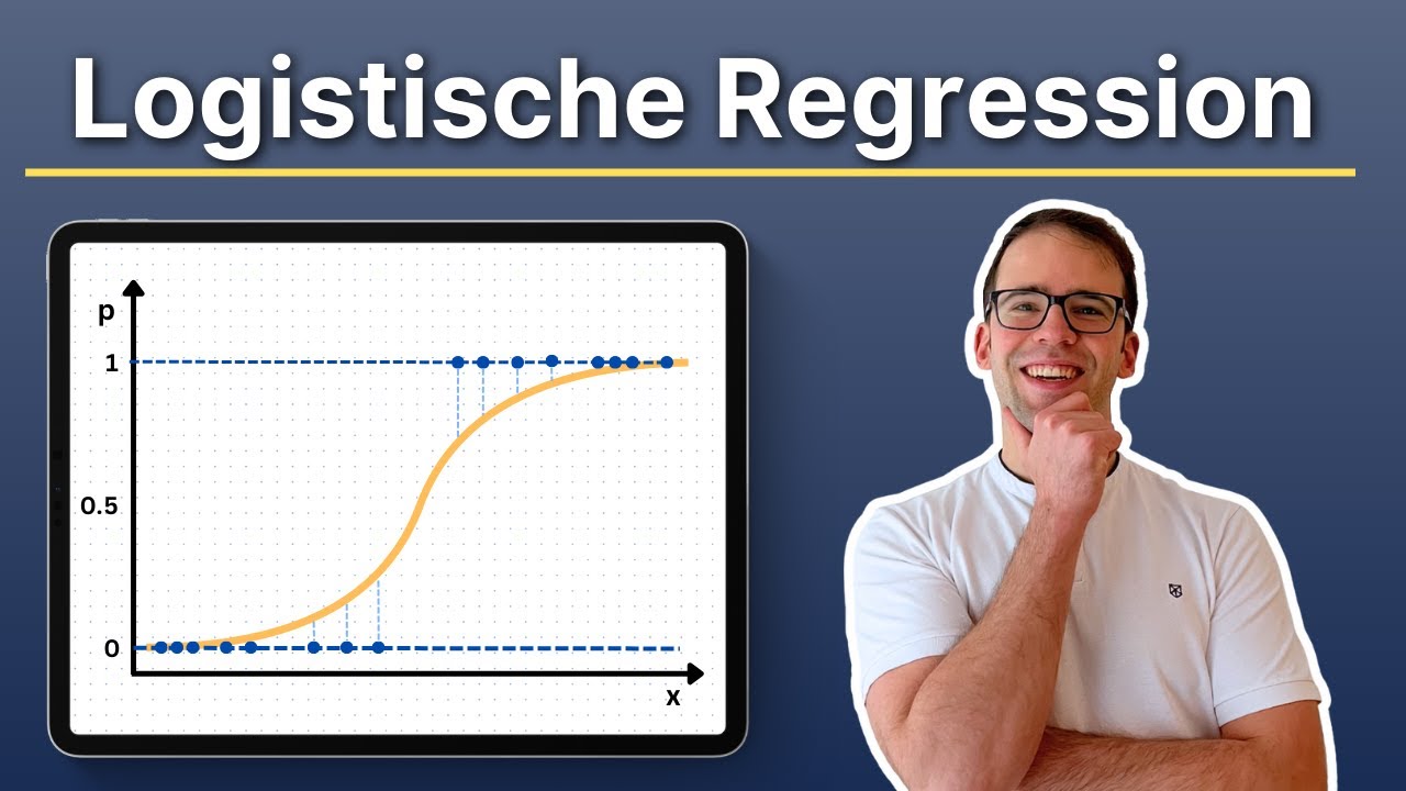 Logistische Regression einfach erklärt mit Beispielen