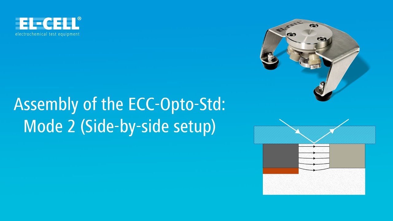 ECC-Opto-Std Assembly Mode 2 (2-electrode side-by-side setup) 04/2018