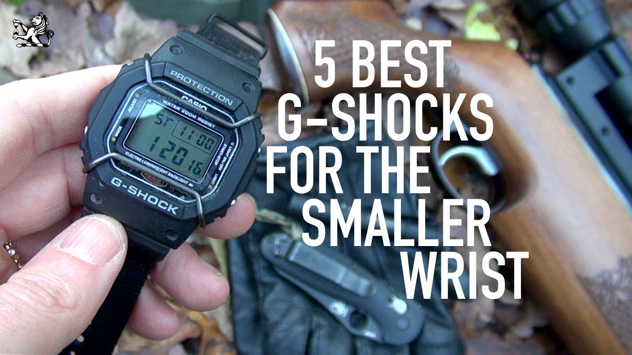 5 Best Men&rsquo;s Casio G-Shock Watches For The Smaller Wrist: $50 to $400+