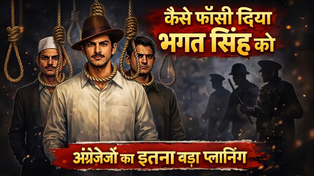 कैसे दी गई Bhagat Singh को फांसी? सच्चाई जानकर रोंगटे खड़े हो जाएंगे! 🇮🇳