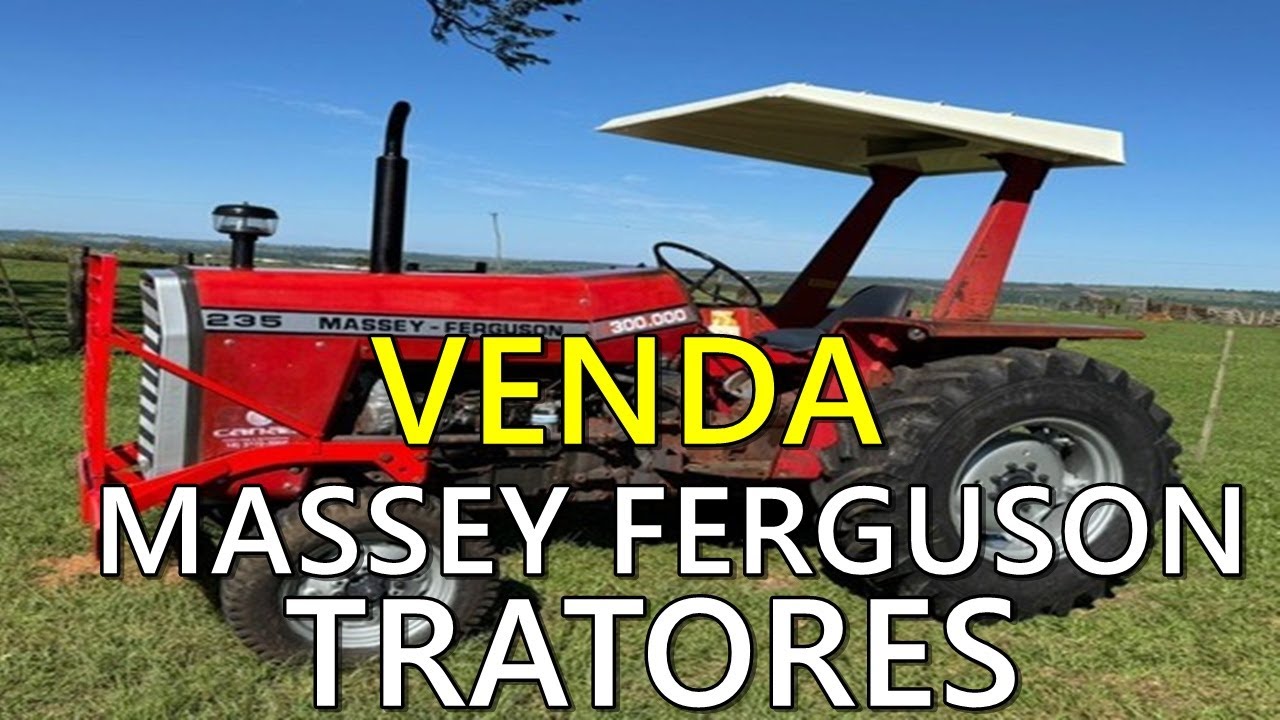 MASSEY FERGUSON TRATORES A VENDA PARA TRABALHO
