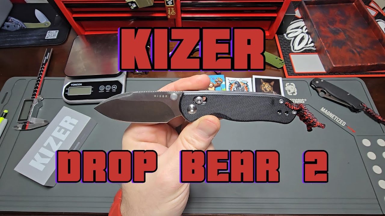 @KIZERKNIVESOFFICAL Drop Bear 2 - They took an awesome knife and made it better!!!