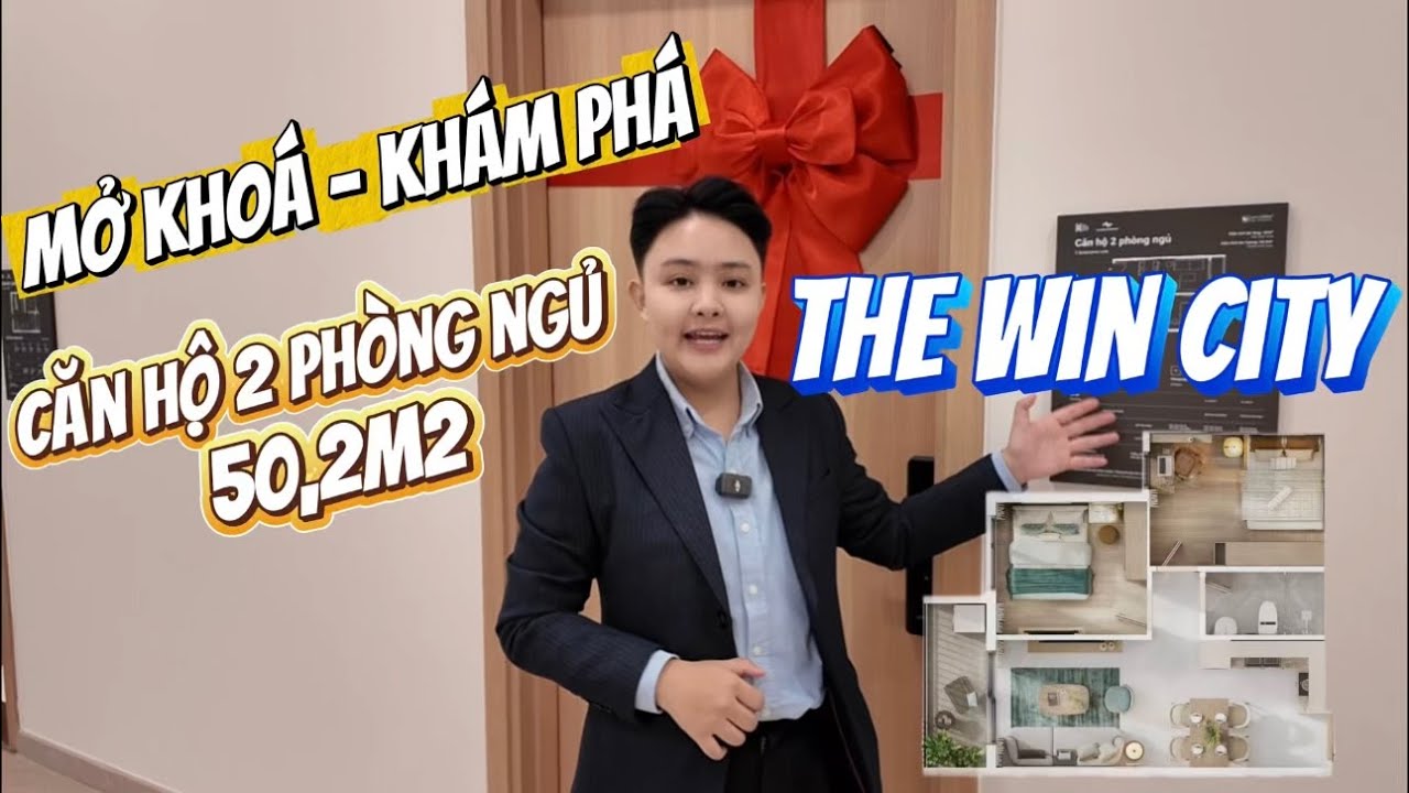 The Win City | Kh&aacute;m ph&aacute; Căn hộ 2 ph&ograve;ng ngủ 52m2 theo phong c&aacute;ch hiện đại chỉ với 1tỷ6/căn