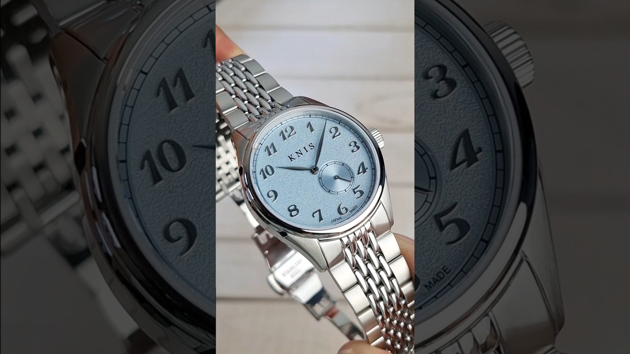 KNIS KYOTO - KODOU Ice Blue with Small Seconds Automatic