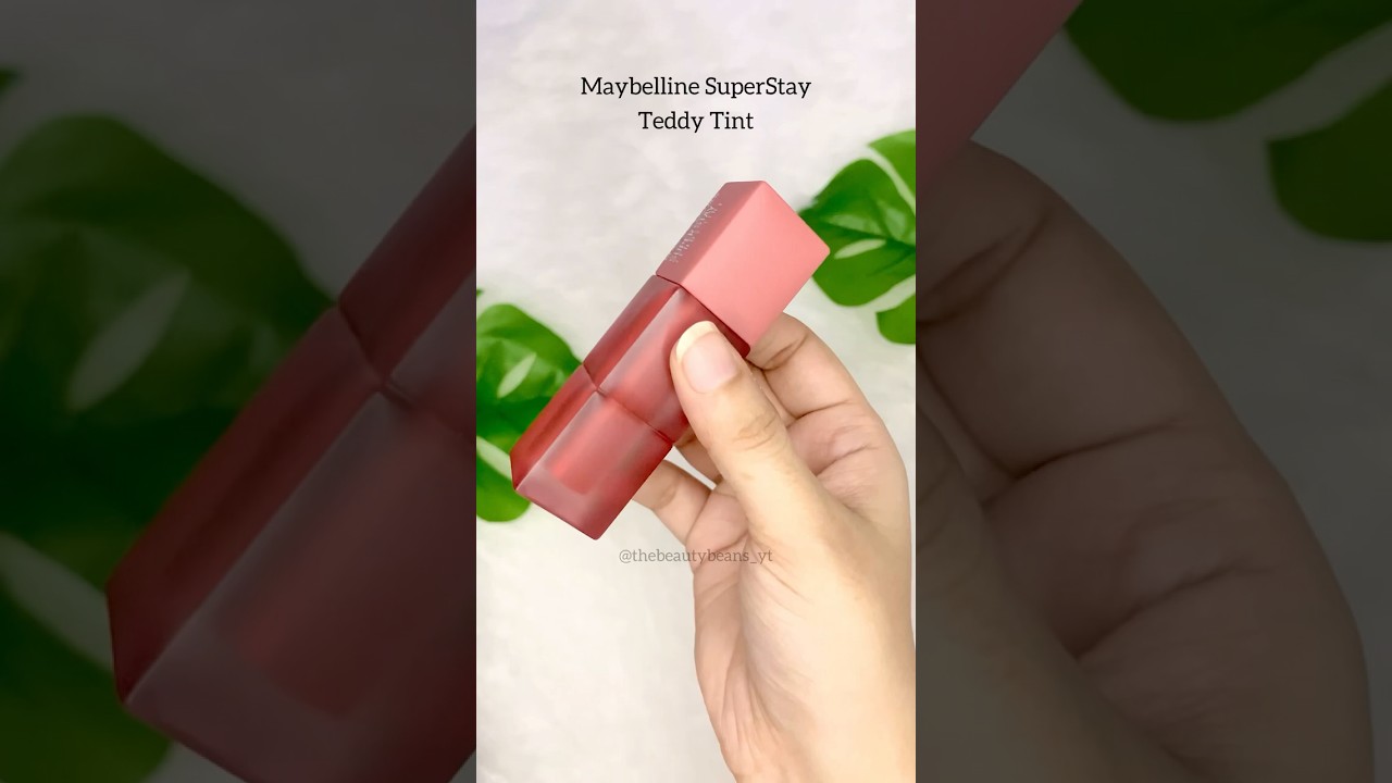 Maybelline SuperStay Teddy Tint || Skinny Dip || Lip & Cheek Tint #teddytint #liptint #skinnydip