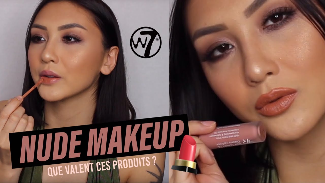 #W7 #Goldenrose Un makeup NUDE avec la marque W7 !