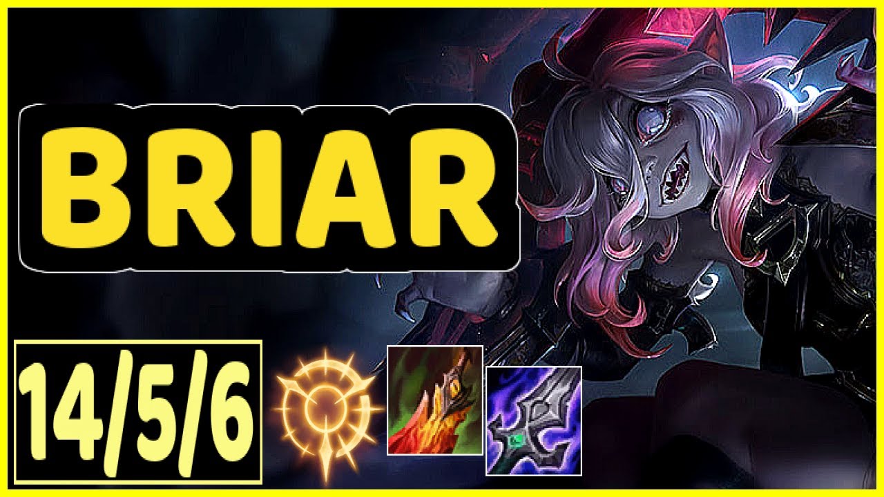 BRIAR VS EKKO - 14/5/6 KDA JUNGLE GAMEPLAY