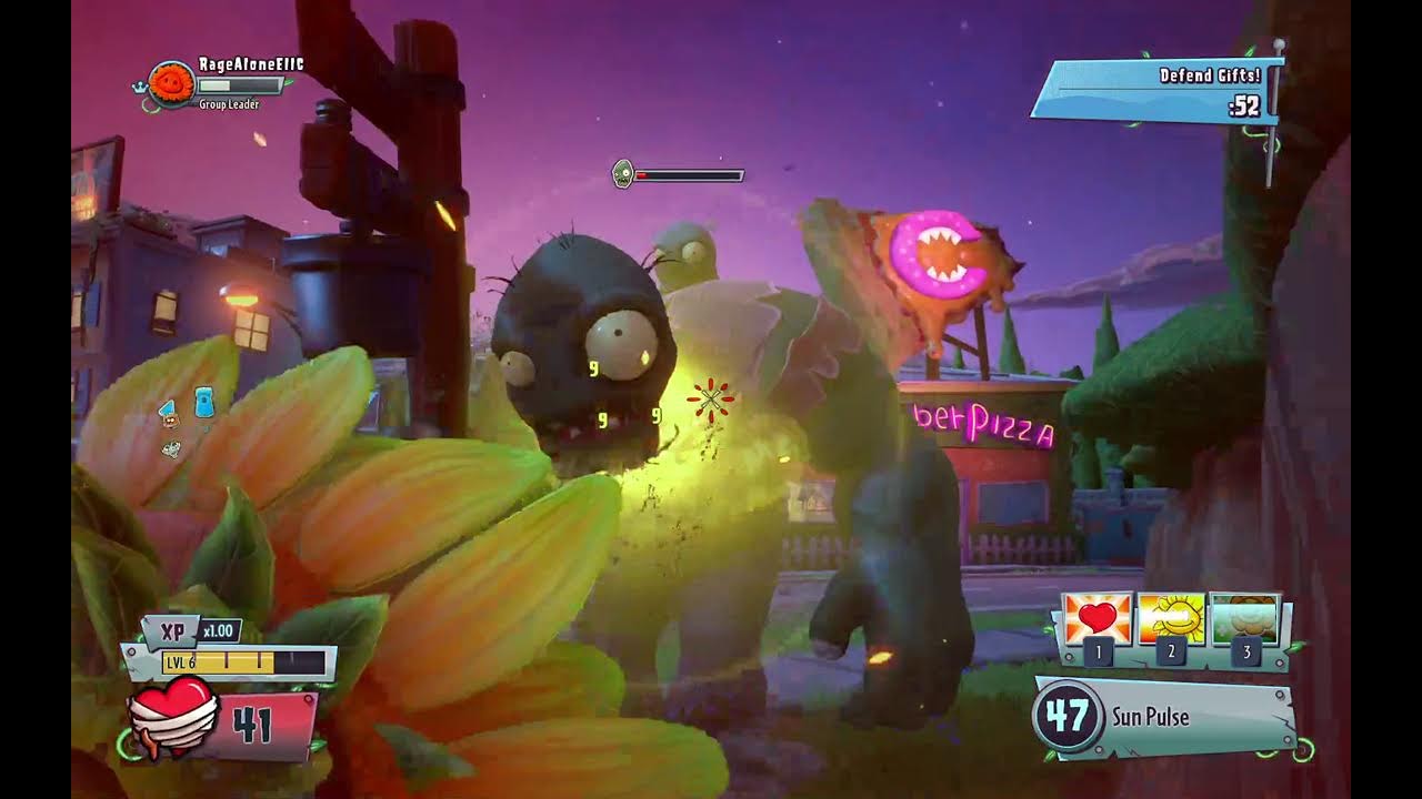 Plants vs. Zombies™ Garden Warfare 2:  Gameplay No commentary #1  Mastering Sunflower and Hover Goat