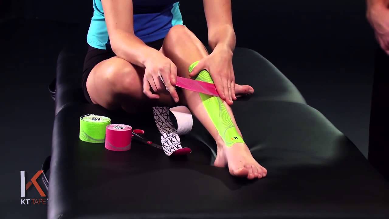 KT Tape  Shin Splints 肌內效貼布 脛骨 小腿前側 貼紮教學