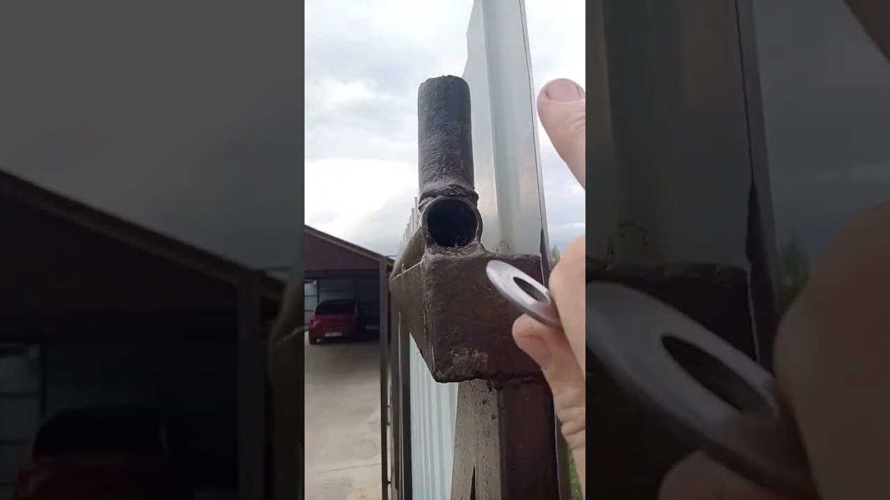 откатные ворота своими руками