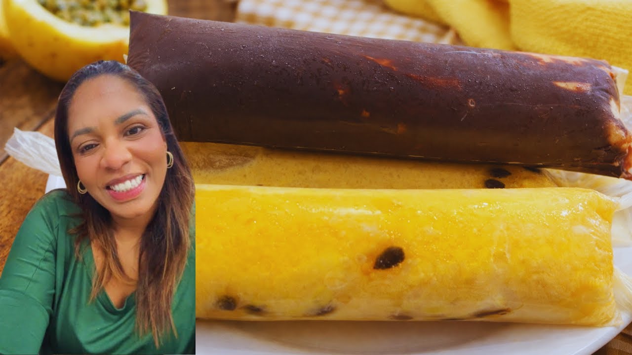 Geladinho Gourmet de Maracujá Trufado 🍋🍫 | Cremoso, Fácil e Lucrativo! #sabordavida