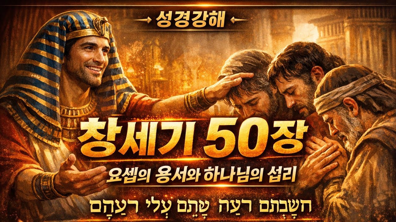 창세기 50장 성경강해 | 요셉의 용서와 하나님의 섭리 | 창세기 마지막 이야기