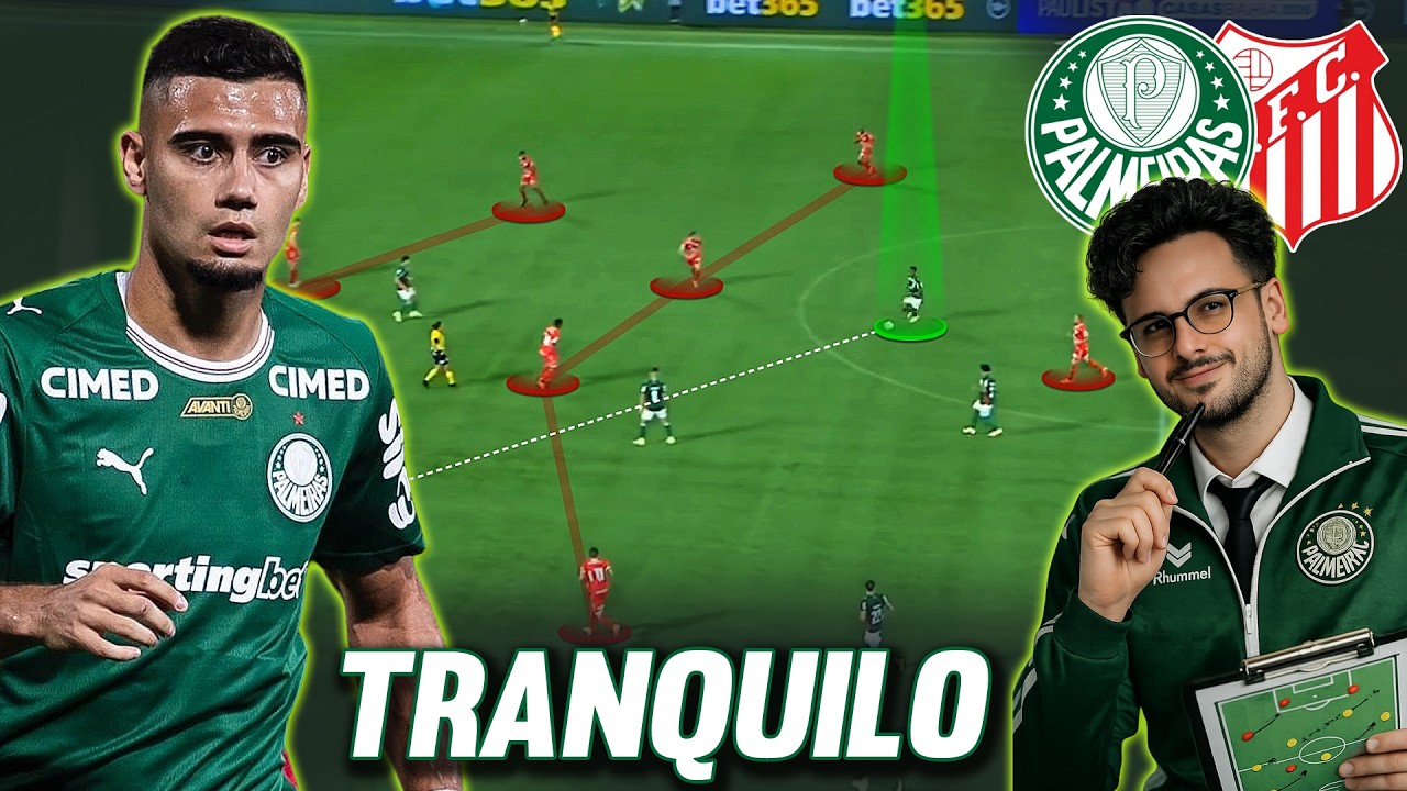 PALMEIRAS GOLEIA O CAPIVARIANO COM BOA ESTREIA DE JHON ARIAS