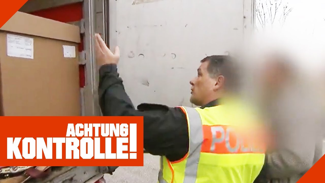 Achslastwaage im Einsatz: LKW hat 18 t Ladung kaum gesichert | Achtung Kontrolle | Kabel Eins