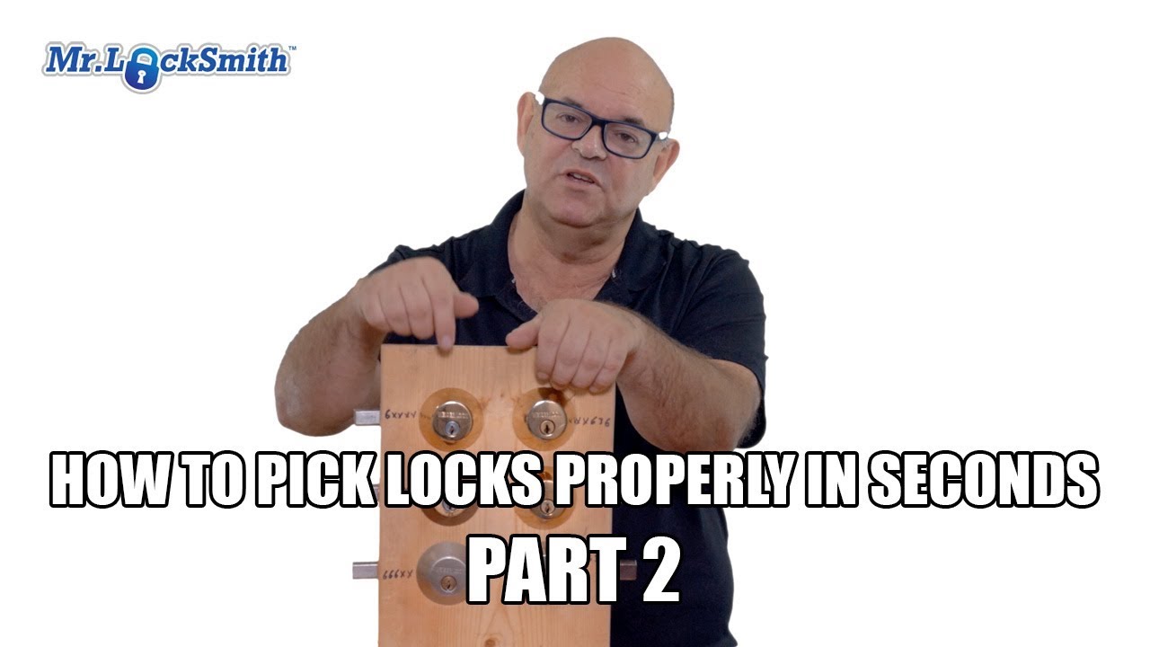 How To Pick Locks Properly In Seconds Part 2 | Mr. Locksmith&trade;