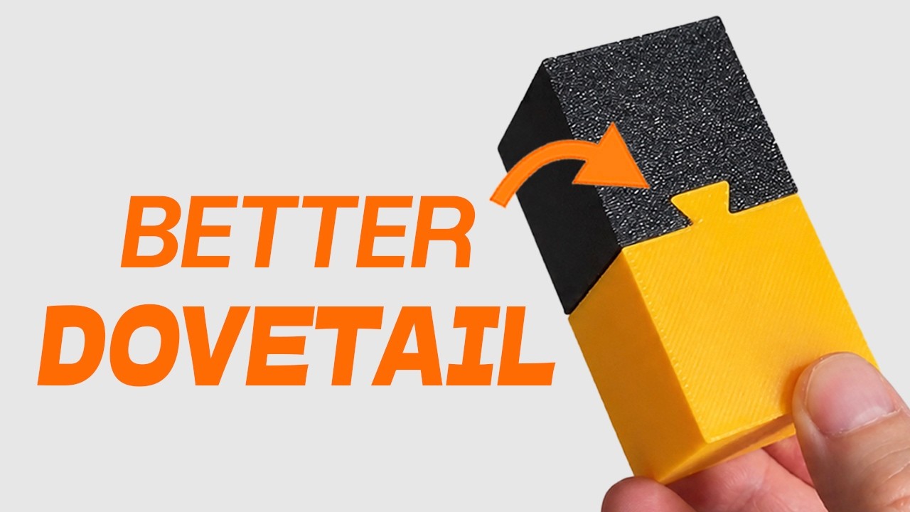 Designing a Better Dovetail Joint for 3D Printing