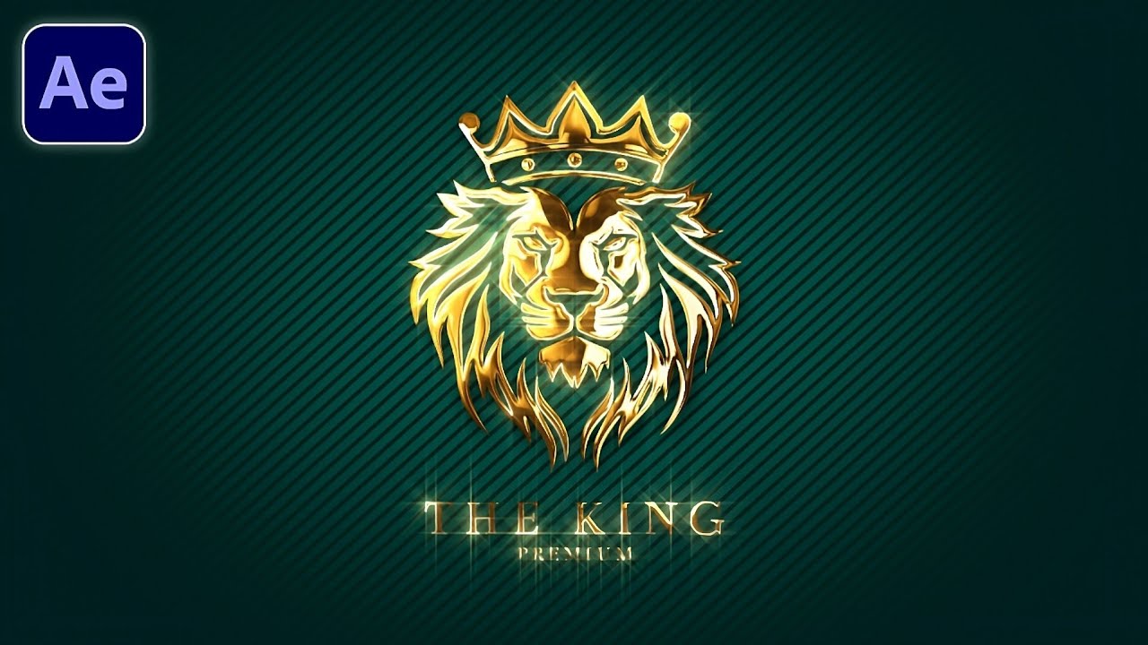 Create Stunning Luxury Gold Logo Animation in After Effects | Cinematic Reveal Tutorial