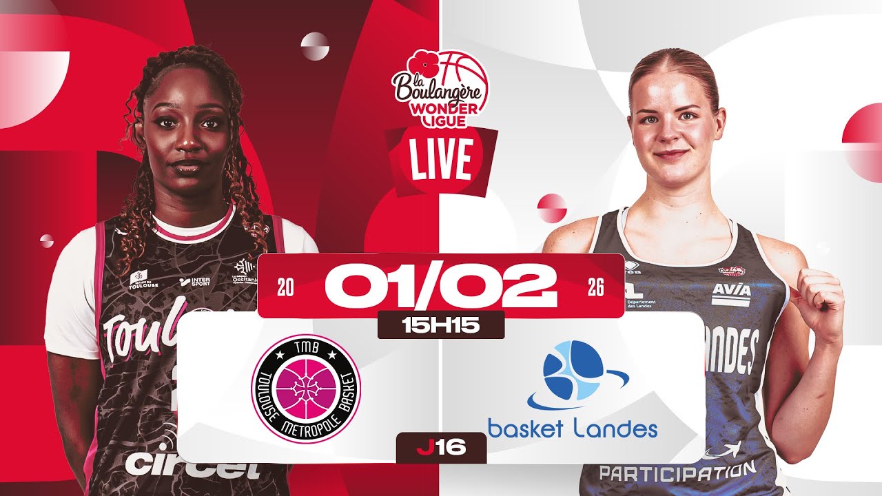 [REPLAY] Toulouse - Basket Landes | J16 La Boulangère Wonderligue 2025-2026