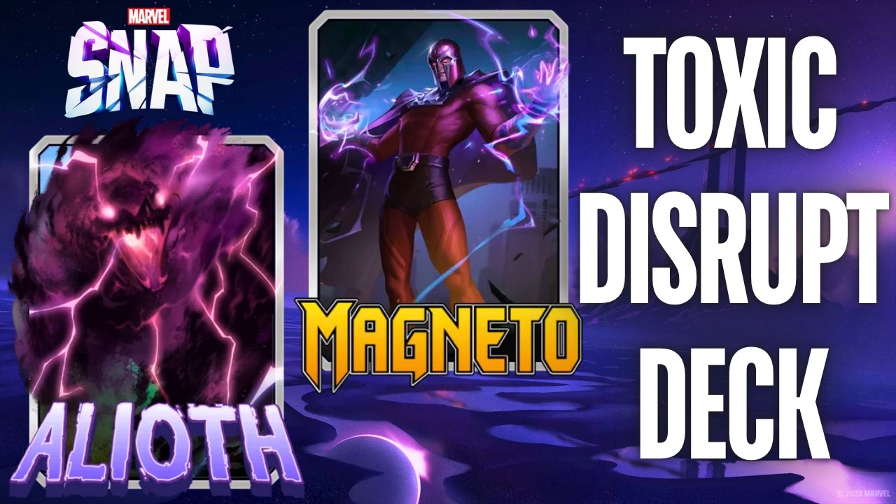 Toxic Disrupt Deck in Infinite Rank Marvel Snap