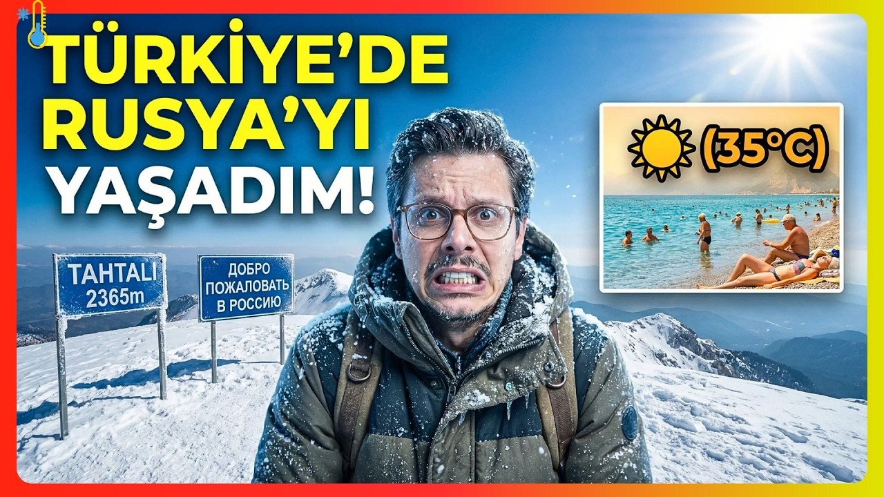Sea To Sky: 2365 Metrede Ne Var? Tahtalı Dağı Zirvesi Şoku. OLYMPOS KEMER Tekirova Antalya