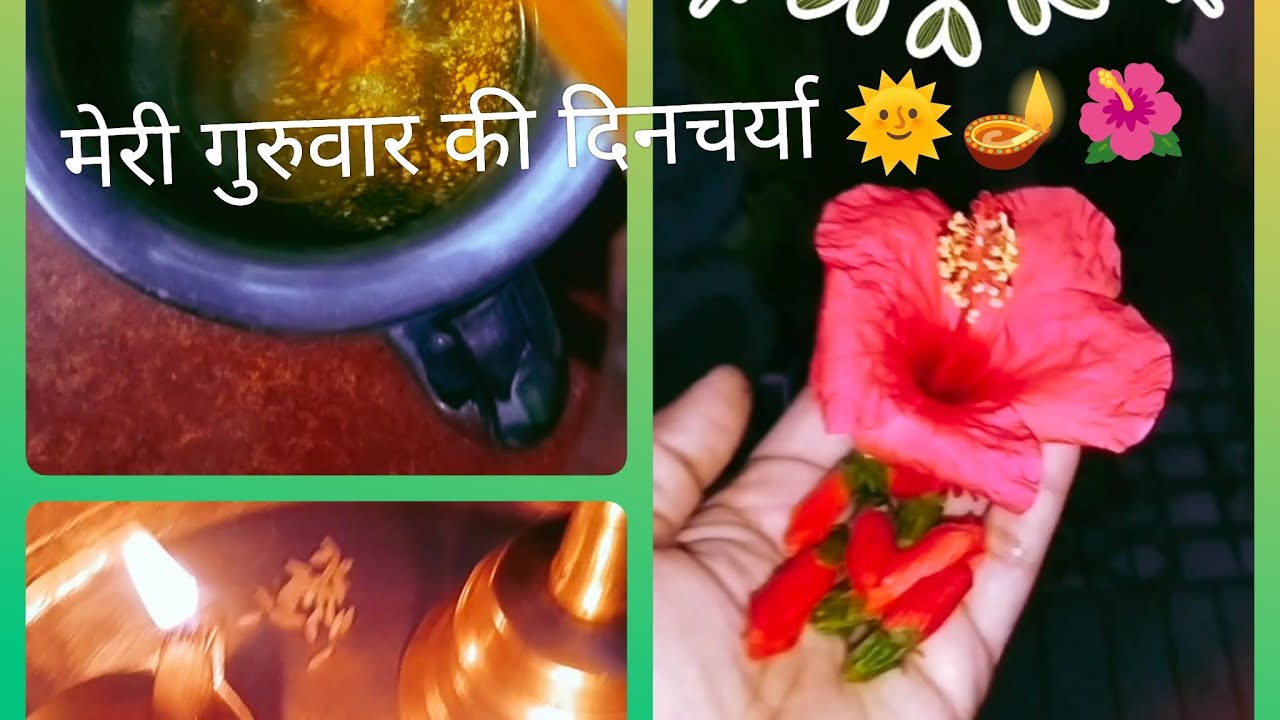 🌚🌄🌺🪔🪔 गुरुवार व्रत की ब्रह्म मुहूर्त 🌚 से शाम तक की दिनचर्या आप सभी ज़रूर अपनाएं। जिवन सुखी होगा।