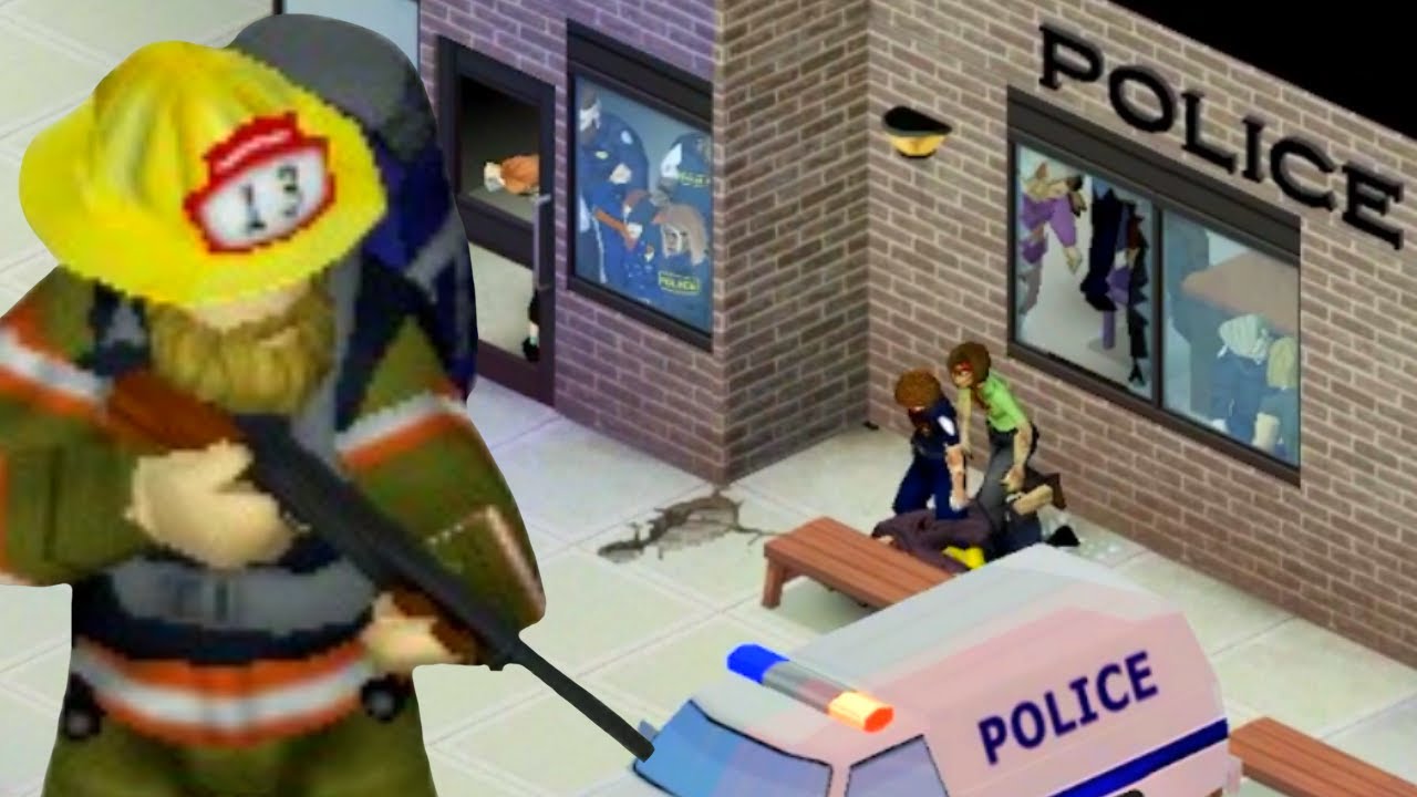 I Raided a Police Station and Became a Maniac with a Shotgun - Project Zomboid Part 3