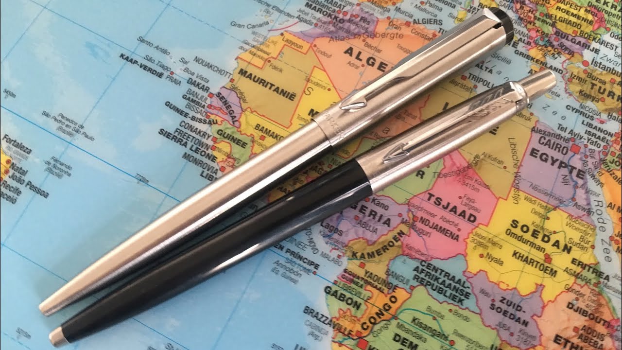 The Timeless Parker Vector Stainless Steel CT Ballpoint Pen & Parker Jotter Special Black (Unboxing)