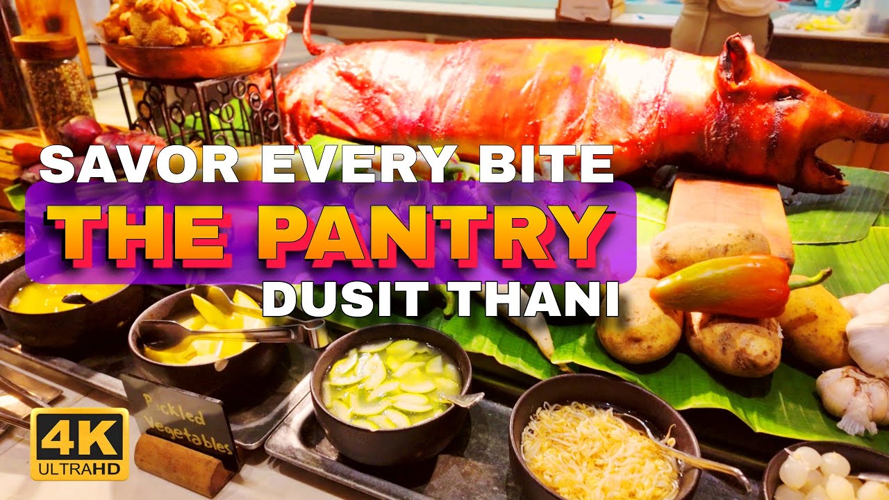 Taste the Difference | The Pantry at Dusit Thani Hotel 🇵🇭 | 4K Food and Walk Tour |