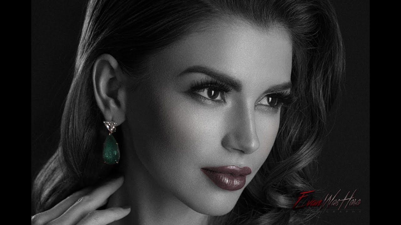 B&W Low Key Shoot with the Sony a7RII @ My NYC Studio / Fashion - Blanc and Noir (4K)