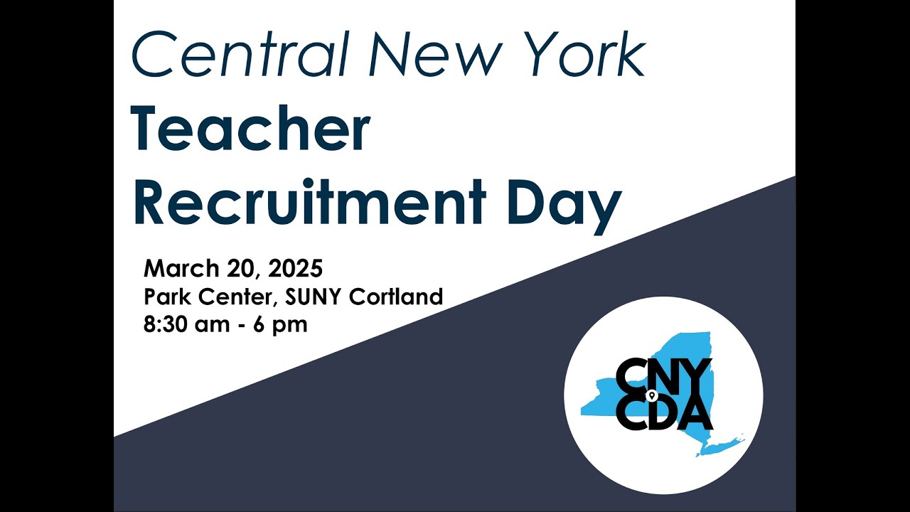 CNY Teacher Recruitment Day Prep Workshop