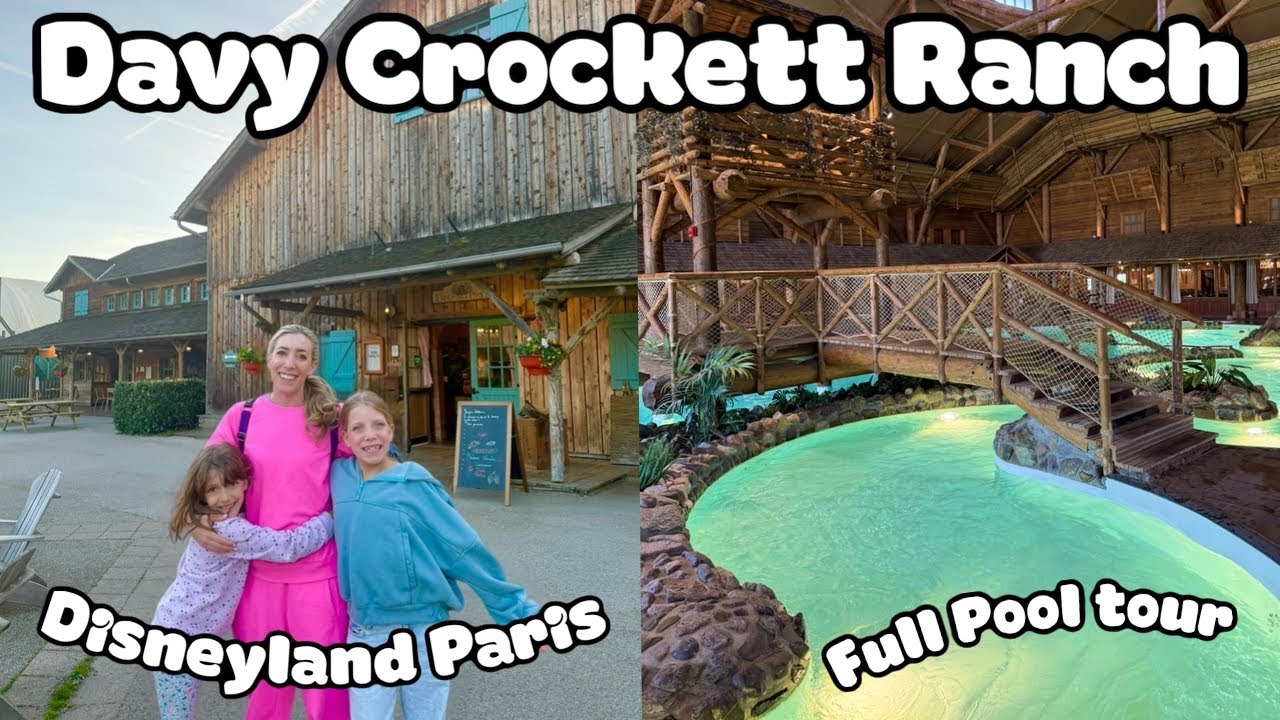 Disneyland Paris Davy Crockett Ranch Full Tour 🌲 | Cabins, Pool, Buffet & More!
