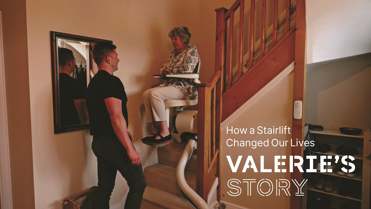 Valerie's Journey: How a Flow X Stairlift Transformed Her Home | EMS Lifts Success Story